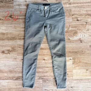 Tinsel Women's Khaki Green Skinny Pants Stretch